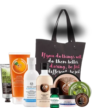 Body Shop Beauty Products Collection