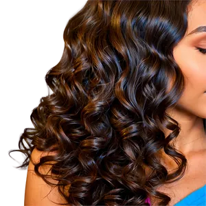 Body Wave Perm Styles Png 87 PNG image