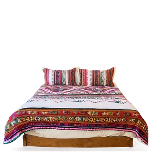 Bohemian Bed Sheets PNG Dlx PNG