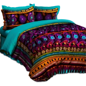 Bohemian Bed Sheets PNG Soy