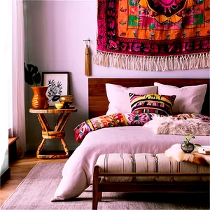 Bohemian Bedroom Decor Png 92 PNG image