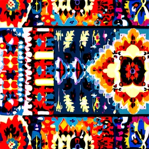 Bohemian Chic Carpet PNG Mfx17