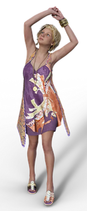Bohemian Chic Fashion Pose