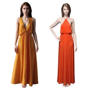 Bohemian Maxi Dress PNG 05232024