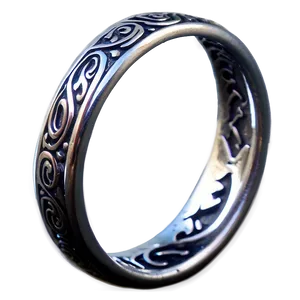 Bohemian Silver Ring PNG Mmd