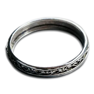 Bohemian Silver Ring PNG Oha