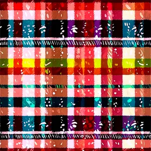 Bohemian Tribal Plaid Png 06272024 PNG image