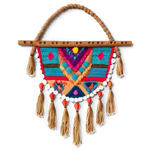 Bohemian Wall Hanging PNG Gkr PNG