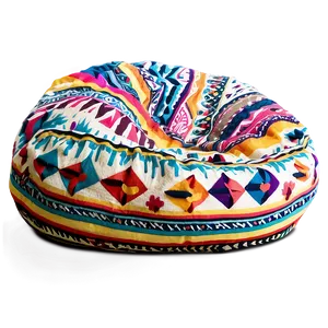 Boho Chic Beanbag Style PNG Unl