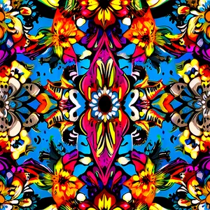 Boho Chic Pattern Design PNG Xcr70 PNG