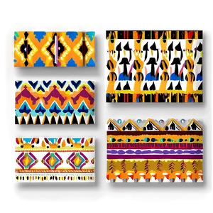 Boho Chic Patterns PNG Bya16 PNG
