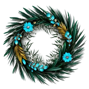 Boho Chic Wreath PNG Kbo