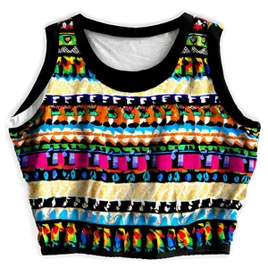 Boho Crop Top Png Svs29 PNG image