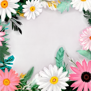 Boho Flowers Invitation PNG 06272024