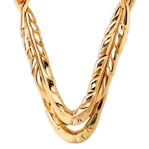 Boho Gold Necklace PNG Iyl PNG