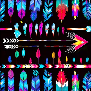 Boho Style Arrow Png 16 PNG image