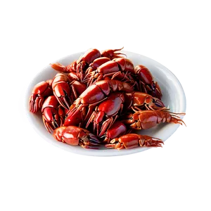 Boiled Crawfish Platter Png 2 PNG image