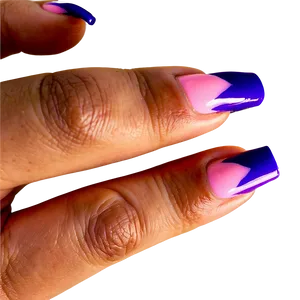 Bold Color Acrylic Nails Png Jln PNG image