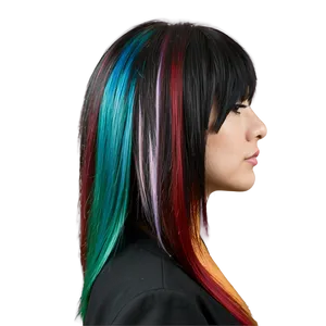 Bold Emo Hair Color Png 44 PNG image