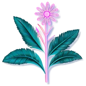 Bold Flower Outline PNG Vyn65 PNG