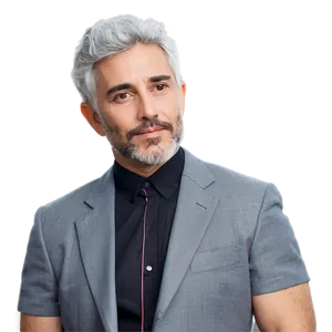 Bold Grey Hair Choice Png 06282024 PNG image