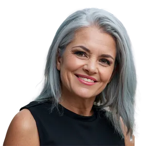 Bold Grey Hair Choice Png Umx18 PNG image