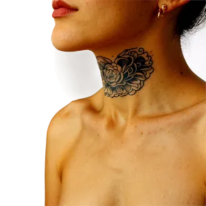 Bold Neck Tattoo Frameworks PNG Rtx