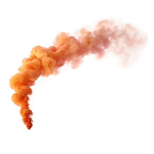 Bold Orange Smoke Png 06262024 PNG image