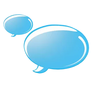 Bold Outline Bubble Chat Png Uwp PNG image