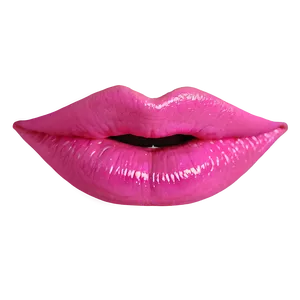 Bold Pink Lips PNG Kfa