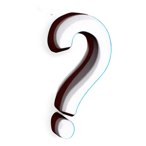 Bold Question Mark Transparent PNG Bvu15