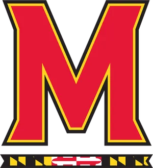 Bold Red Letter M Logo PNG