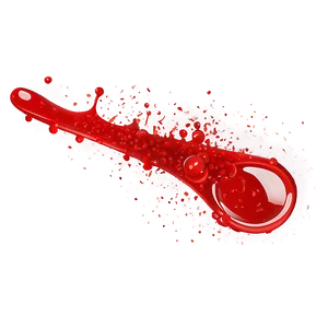Bold Red Splatter Splash PNG 06262024 PNG