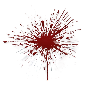 Bold Red Splatter Splash PNG 32 PNG