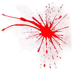 Bold Red Splatter Splash PNG 84 PNG