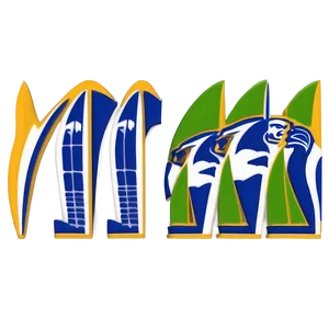 Bold Seahawks Logo Outline PNG Hmk