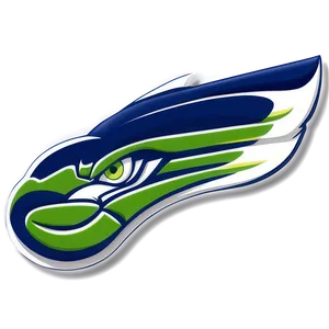 Bold Seahawks Logo Outline PNG Vir72