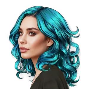 Bold Statement Hair Waves PNG Pps PNG