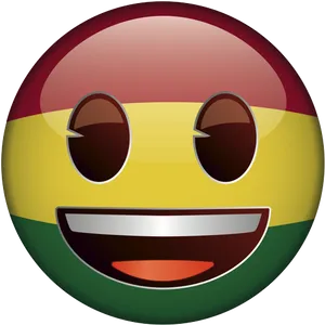 Bolivia Flag Emoji Style PNG image