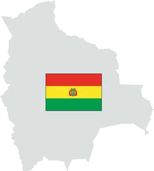 Bolivia Mapand Flag PNG