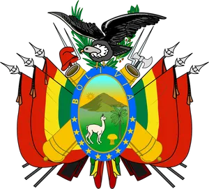 Bolivian Coatof Arms PNG image