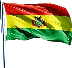 Bolivian Flag Waving PNG image