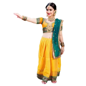Bollywood Costume PNG Sue