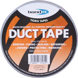 Bond It Tigris Tapes Duct Tape Roll PNG image