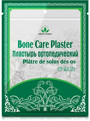 Bone Care Plaster Package PNG image