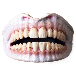 Bone-chilling Mouth PNG 5 PNG
