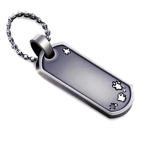 Bone Shaped Dog Tags Png 06212024 PNG image