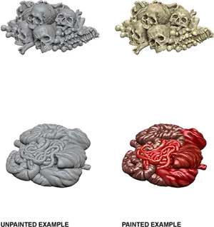 Boneand Brain Miniature Painting Examples PNG image