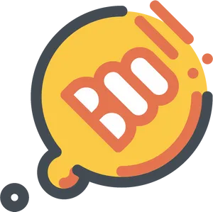 Boo Speech Bubble Icon PNG