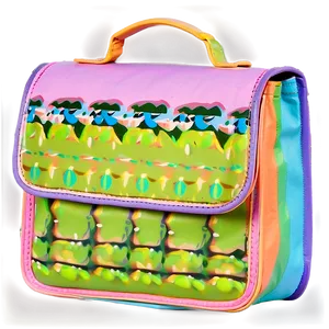 Book Bag In Pastel Colors Soft PNG 49